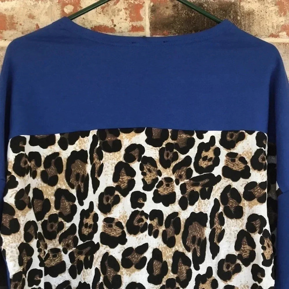 GameDay Couture Leopard Print Dallas Mavericks Basketball Shirt - Picture 5 of 9